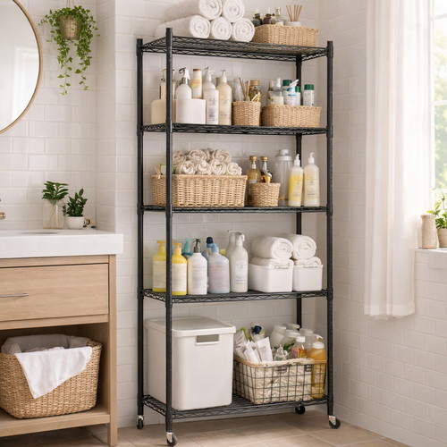 Tier metal storage shelf - tier,