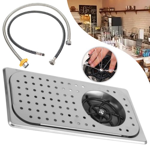 Glass rinser bar beer washer - glass,