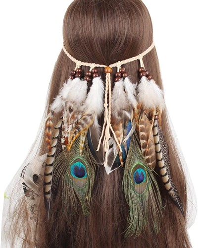 Indian feather headdress - indian,