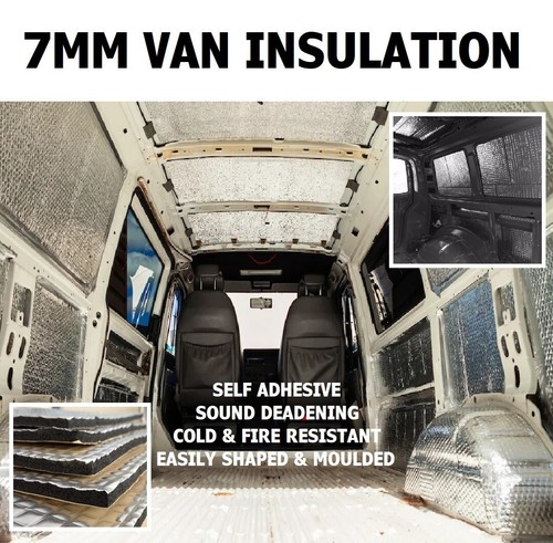 10m camper van - camper, insulation