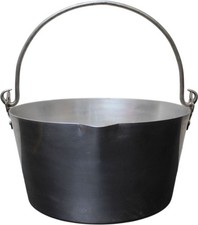 Large Vintage Aluminium Jam