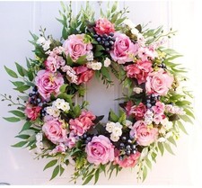 Rose Wreath Flower Garland