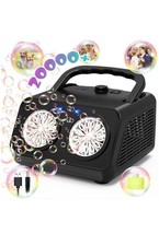 Automatic Bubble Machine Bubble Blower With 20000 Bubbles Per Minute LED Outdoor