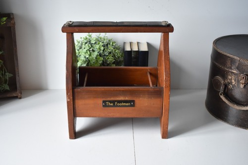 Vintage wooden shoe - wooden, box