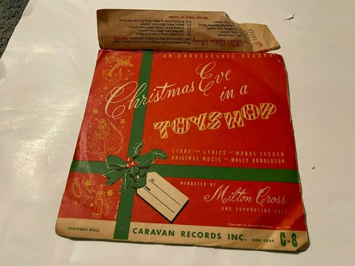 Vintage christmas eve a - eve, in