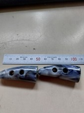 6 X SMOKED EFFECT GREY 2"