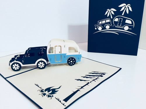 Origami pop cards - origami, 4wd