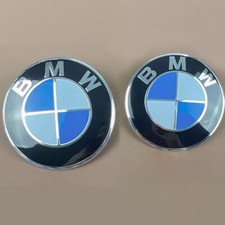 SET OF 2 B-M-W EMBLEM BADGE