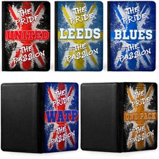 Football Passport Case Retro Travel ID Card Holder Mens Pride Passion PR