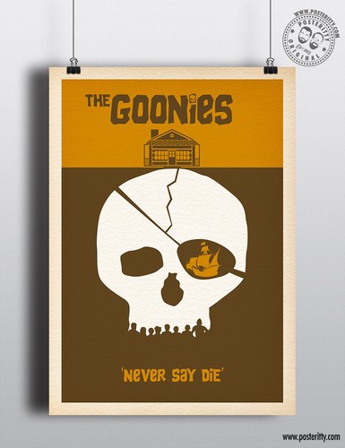 Goonies minimalist movie - minimalist,