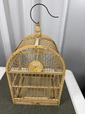 Vintage Wooden  Bird Cage With