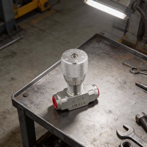 Hydraulic flow control valve - flow,