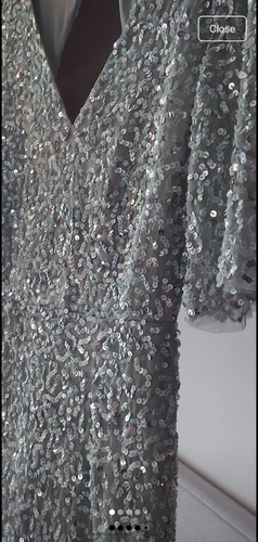 Coast sequin maxi dress - sequin,