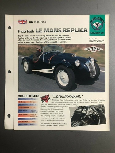 1948 1953 frazer nash - 1953, le