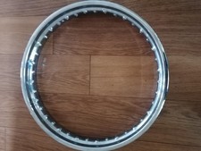 Triumph Pre unit Duplex Rear Wheel Rim WM2 19 NOS Chrome