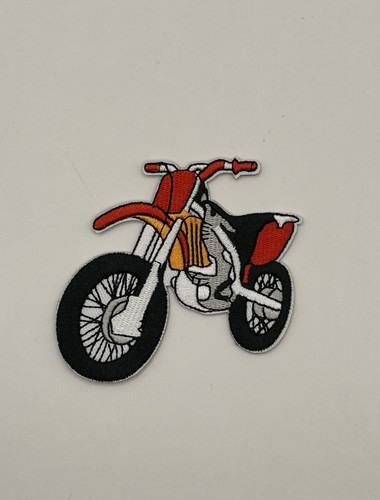 Motorcycle embroidered - motorcycle,
