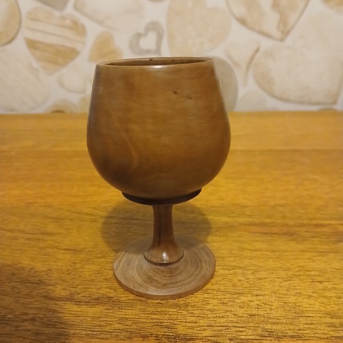 Vintage wooden hand turned - vintage,