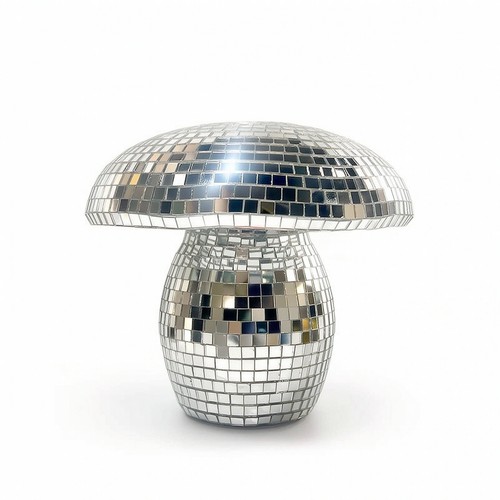 Toadstool disco ball - toadstool, ornament