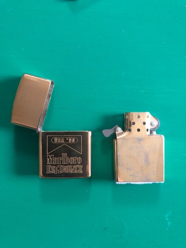 Marlboro vintage brass - marlboro, zippo