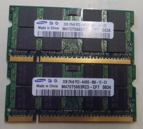 Samsung 2x2gb ddr2 - 2x2gb,