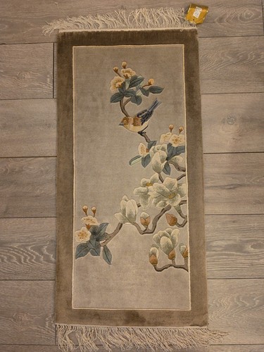Chinese art deco rug - a,