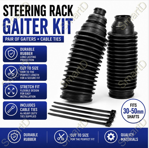 Steering rack boot gaiter kit - rack,