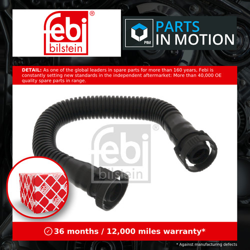 Crank case breather pipe - crank,
