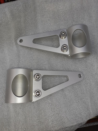 Motorcycle headlight brackets - motorcycle,