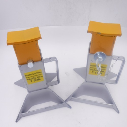 Pair ton forklift jack - ton,