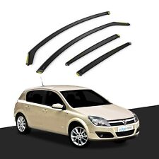 Vauxhall Astra H MK5 2004-2009 5 Door Hatchback Wind Deflectors 4pc Tinted