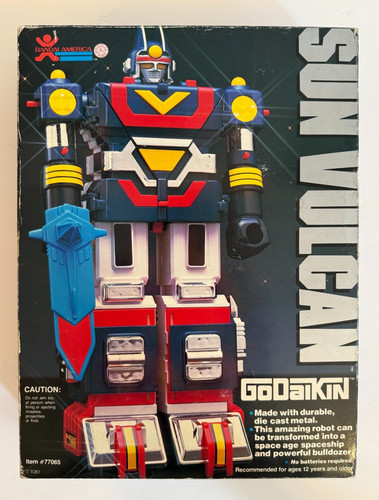 Bandai godaikin sun vulcan - sun,