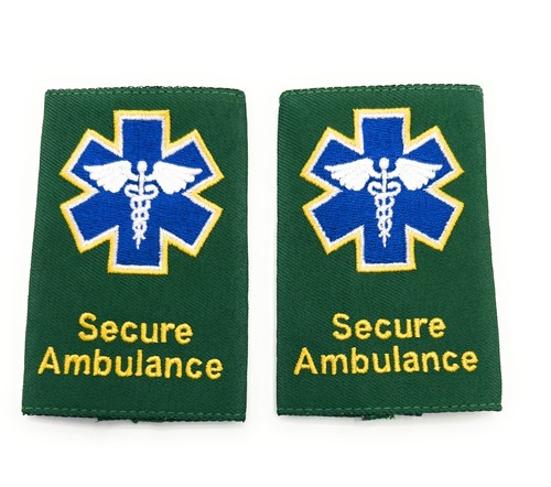 Epaulettes green secure - epaulettes,