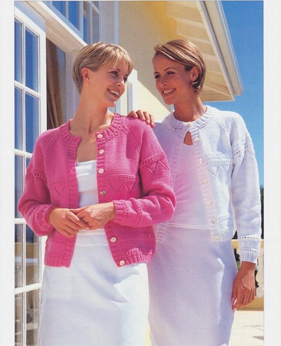 Womens ladies cardigan double - ladies,