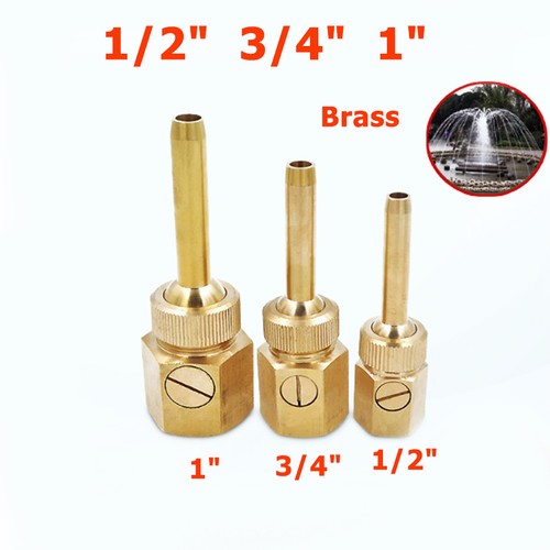1 brass jet - 1/2", 1"