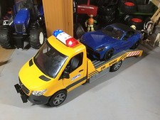 Bruder 1:16 Scale Mercedes Sprinter Service Recovery Truck and Car.