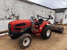 Kioti Ck25 Compact Tractor And Roller