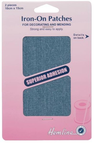 Hemline iron patches - hemline,