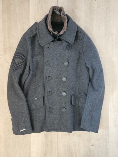Superdry navy label classic - label,
