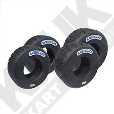 Kart Vega Cadet WM1 UK Wet Kart Tyres 2024 Full Set Rotax Max Iame Cadet KPUK