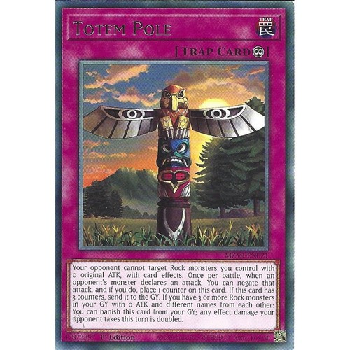 Mzmi en021 totem pole rare - pole,