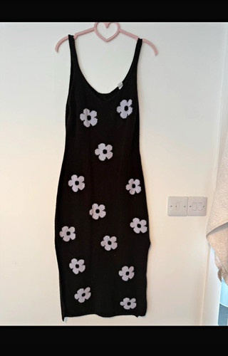 Women black white floral - women’s,