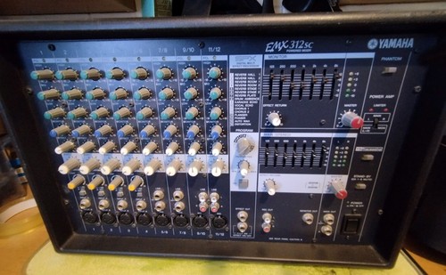 Yamaha emx312sc powered mixer - powered,