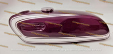 Fit For Yamaha FS1-E Moped 50cc Steel Aubergine Painted Petrol Tank 1970s Model