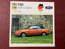 Ford Escort 1.6i Cabriolet