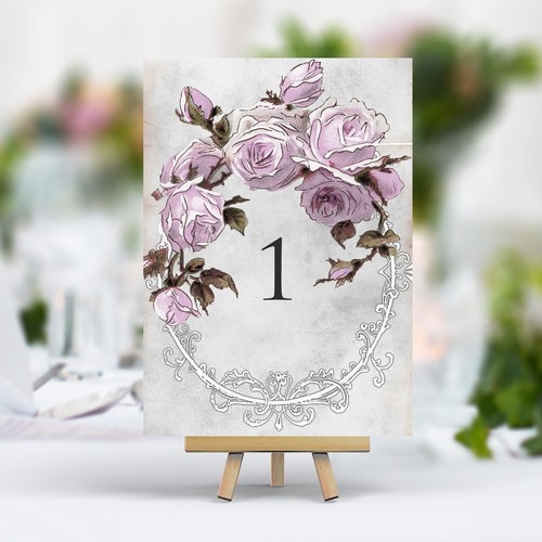 Vintage style wedding - style, table