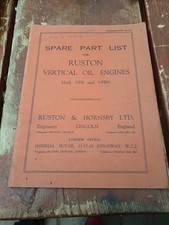 Ruston Vertical Oil Engine