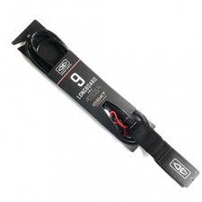Ocean Earth One XT Longboard Surfboard Knee Leash 9ft - Black NEW onext