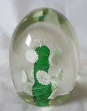 ANTIQUE PAPERWEIGHT WITH