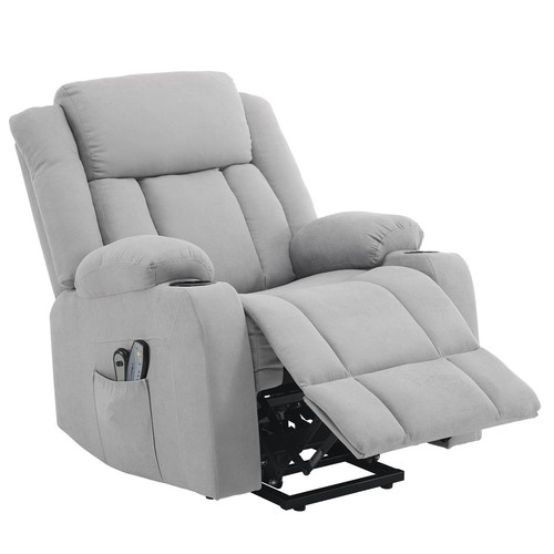 Grey fabric electric - grey, elderly