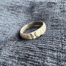 ww2 trench art aluminium Heart